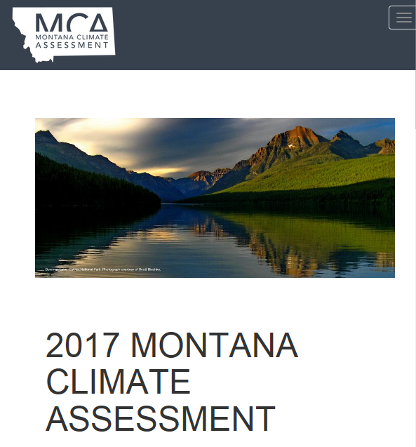 Montana Climate Assessment