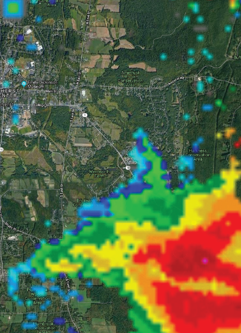 NWS Uses UMass CASA Mesonet Data to Support Extreme Weather Response